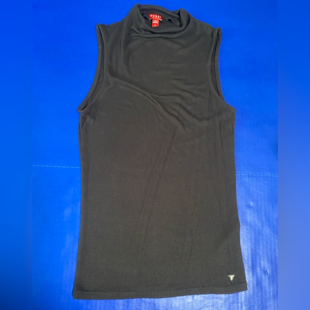 Guess NWOT Black Muscle Tee for Women Size S